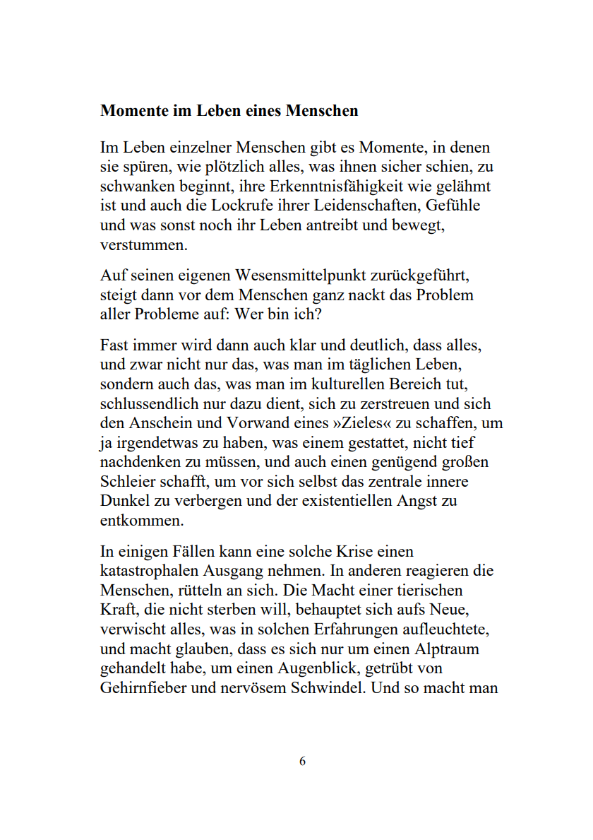 Mystische Momente